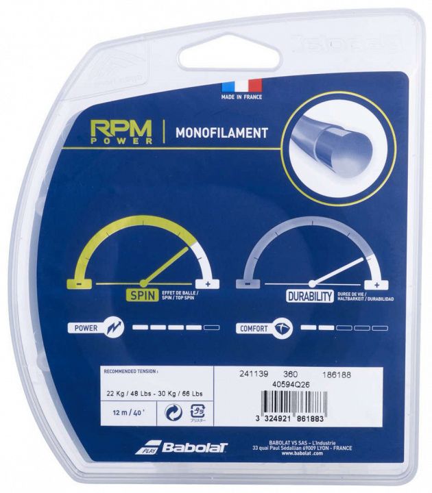 Babolat RPM Power 1.25 Electric Blue